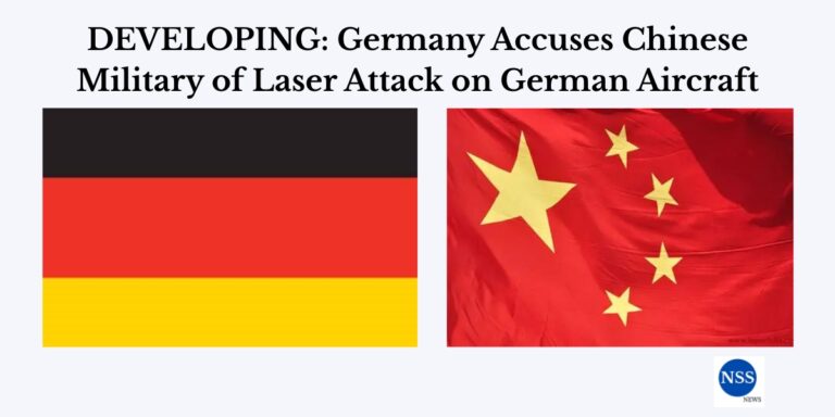 DEVELOPING: Germany Accuses Chinese Military of Laser Attack on German Aircraft